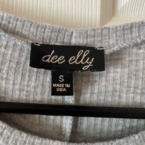 Dee Elly Ribbed Top - Picture 4 of 6
